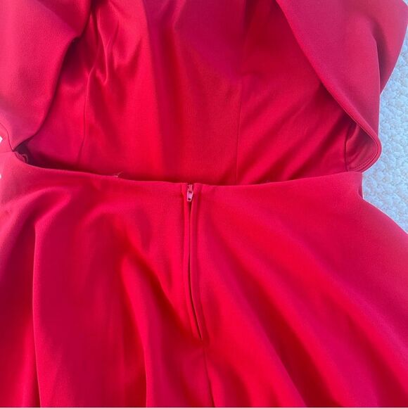 Chrystal Doll Red Sleeveless Summer Casual Tomato Girl Party Dress SZ M - Picture 11 of 12